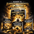 Rompe el Sobrepensamiento en 21 Días + 3 Bonos Exclusivos (Aumenta tus ingresos)